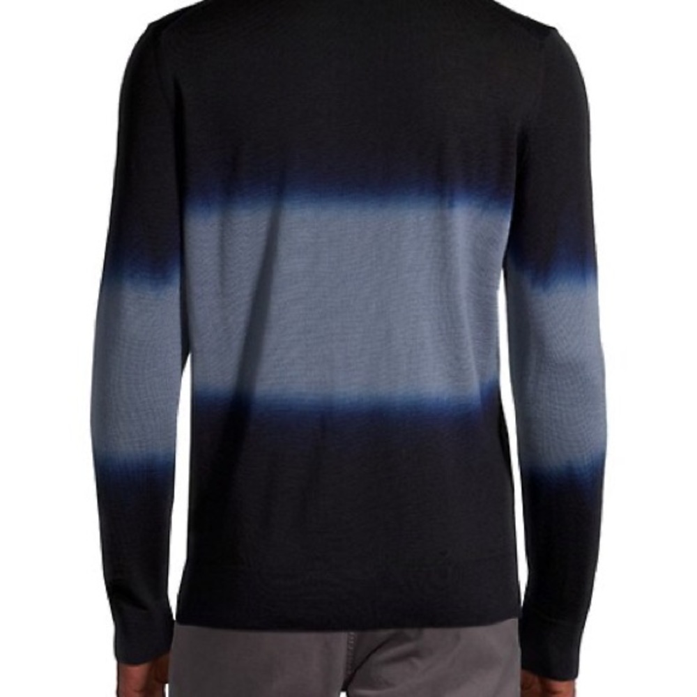 Armani Ombré Stripe Wool Sweater
